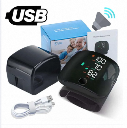 Picture of Digital Blood Pressure Machine – Bp Machine - Acurate Bp Check Machine -Blood Pressure Monitors-Black