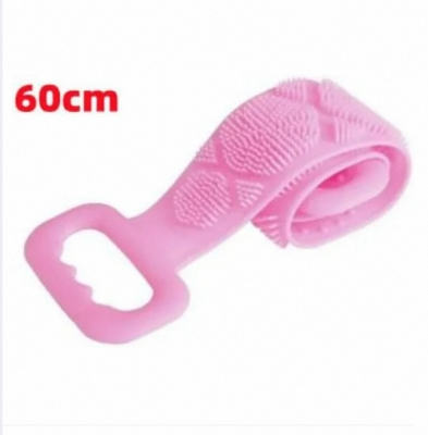 Picture of Silicone Body Scrubber 90cm Extended, Silicone Body Brush, Silicone Back Scrubber Shower Brush Cellulite Massager, Bath Wash Brush Exfoliating Scrub, Soft Bath Brush for Women Men-Multicolor