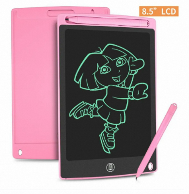 Picture of Lcd Tablet Writing 8.5 Inch LCD Drawing Tablet lcd electronic writing pad drawing board for children Writing Tablet Drawing Pad, Erasable E-writer, Office Writing Board, Digital Drawing Pad, Doodle Board,-Multicolor