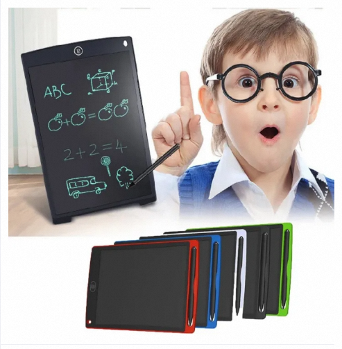 Picture of Lcd Tablet Writing 8.5 Inch LCD Drawing Tablet lcd electronic writing pad drawing board for children Writing Tablet Drawing Pad, Erasable E-writer, Office Writing Board, Digital Drawing Pad, Doodle Board,-Multicolor