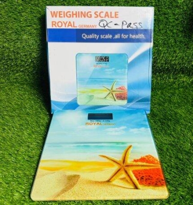 Picture of ROYAL GERMANY 180 kg Digital Body Weight Machine Bathroom Scales-Multicolor