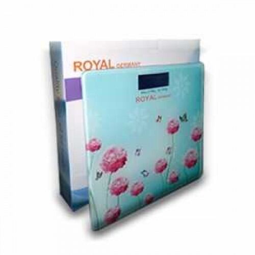 Picture of ROYAL GERMANY 180 kg Digital Body Weight Machine Bathroom Scales-Multicolor