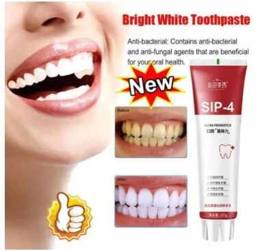 Picture of Probiotic Caries Toothpaste SP 4 Whitening Tooth Decay Repair Paste Teeth Cleaner Plaque Remover Fresh Breath Dental Care