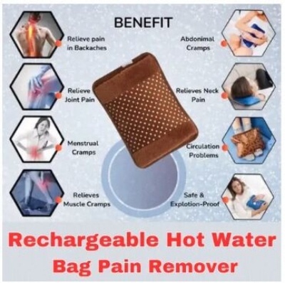 Picture of Electric Hot Water Bag pain remover - Multicolour