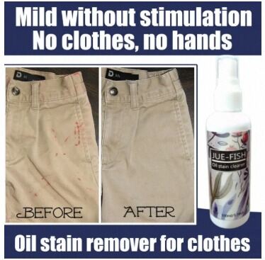 Picture of Clothes Oil Stains Remover, Nml Stain Remover, Garment Stubborn Stain Cleaner, Stain Remover for Clothes, Emergency Stain Rescue Stain Remover, Strong Fabric Stain Remover for Home Use