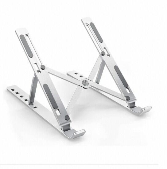 Picture of Aluminum Alloy Foldable Laptop Stand-Silver
