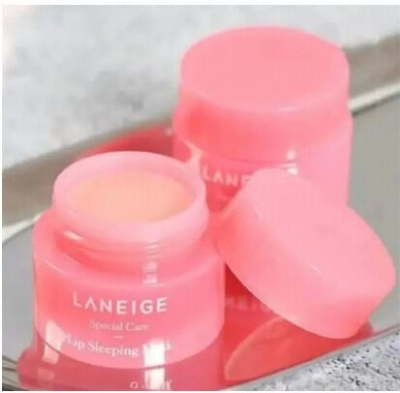 Picture of LANEIGE Lip Sleeping Mask Berry 3g -smooth and shiny lips , Authentic Cute Lip Balm soft - LANEIGE Lip