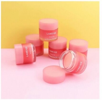 Picture of LANEIGE Lip Sleeping Mask Berry 3g -smooth and shiny lips , Authentic Cute Lip Balm soft - LANEIGE Lip