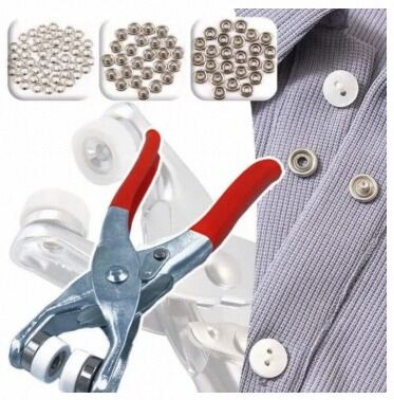 Picture of Button Machine, Snaps Buttons Kit For clothes, shoes Sewing Tools