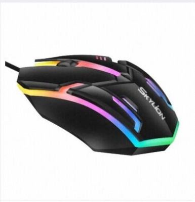 Picture of SKYLION F1 Wired 3 Keys Mouse Colorful Lighting Gaming and Office For Microsoft Windows and Apple IOS System