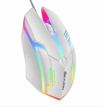 Picture of SKYLION F1 Wired 3 Keys Mouse Colorful Lighting Gaming and Office For Microsoft Windows and Apple IOS System