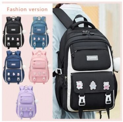 Picture of Girls Orthopedic Waterproof Primary School bag 