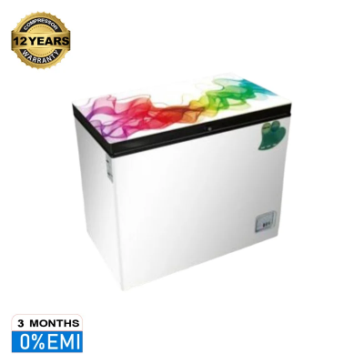 Picture of VISION RE-112 Liter Glass Door Chest Freezer White Discus line