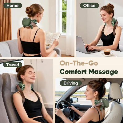 Picture of Neck and Shoulder Massager with Heat for Pain Relief