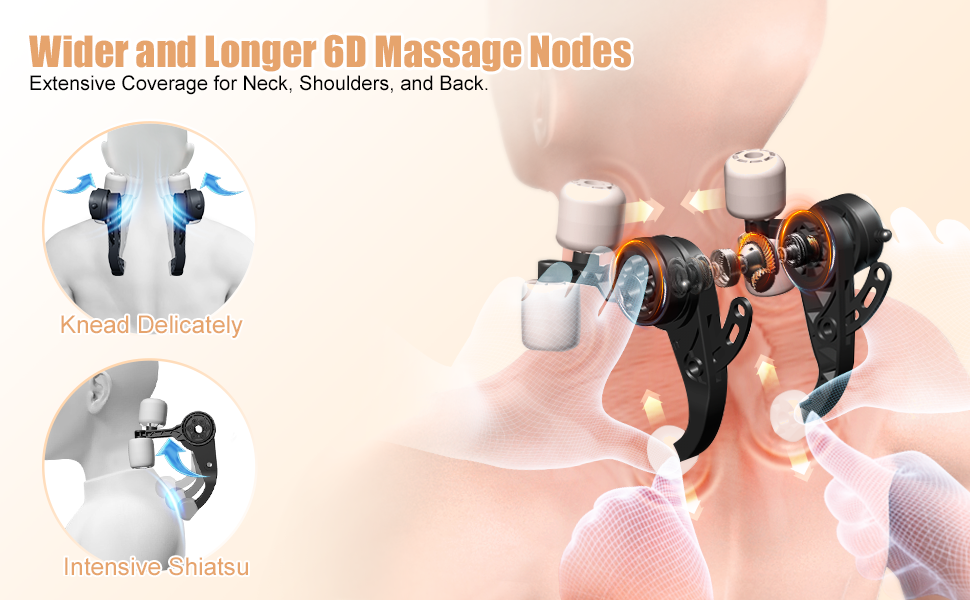 Picture of Neck and Shoulder Massager with Heat for Pain Relief