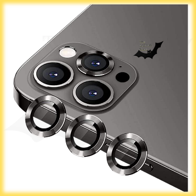Picture of Camera Protector for iPhone 11 Pro Max Black WSKEN Ring Camera Lens Protector for Mobile