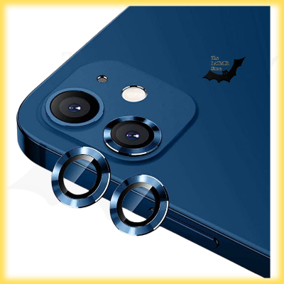 Picture of Camera Protector for iPhone 12 Mini Blue WSKEN Ring Camera Lens Protector for Mobile