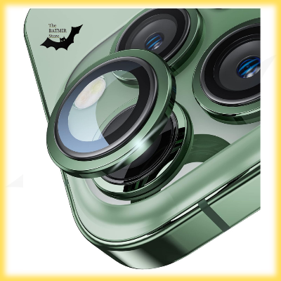 Picture of Camera Protector for iPhone 13 Pro Max Green WSKEN Ring Camera Lens Protector for Mobile