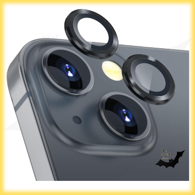 Picture of Camera Protector for iPhone 13 Mini Black WSKEN Ring Camera Lens Protector for Mobile