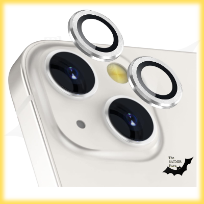 Picture of Camera Protector for iPhone 13 White WSKEN Ring Camera Lens Protector for Mobile