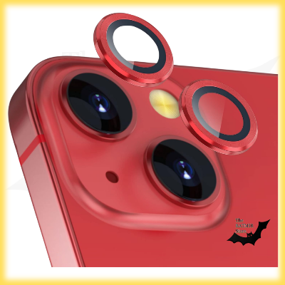 Picture of Camera Protector for iPhone 13 Red WSKEN Ring Camera Lens Protector for Mobile