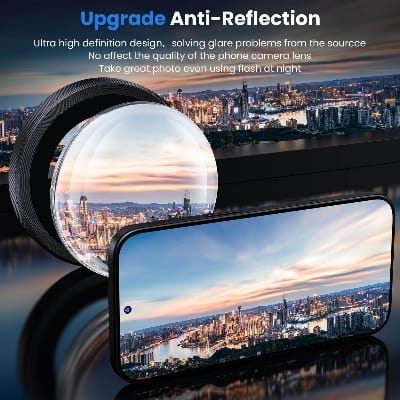 Picture of Camera Protector for iPhone 16 Black WSKEN Ring Camera Lens Protector for Mobile