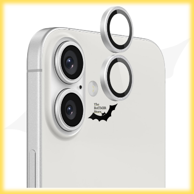 Picture of Camera Protector for iPhone 16 White WSKEN Ring Camera Lens Protector for Mobile