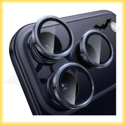 Picture of Camera Protector for iPhone 17 Pro Max Blue WSKEN Ring Camera Lens Protector for Mobile