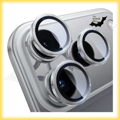 Picture of Camera Protector for iPhone 17 Pro White WSKEN Ring Camera Lens Protector for Mobile