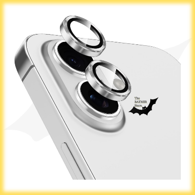 Picture of Camera Protector for iPhone 17 White WSKEN Ring Camera Lens Protector for Mobile