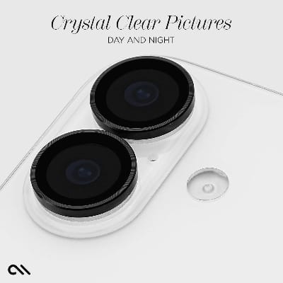 Picture of Camera Protector for iPhone 17 Black WSKEN Ring Camera Lens Protector for Mobile