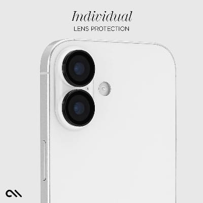 Picture of Camera Protector for iPhone 17 Black WSKEN Ring Camera Lens Protector for Mobile