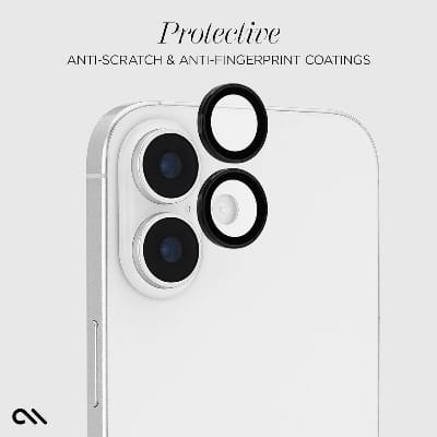 Picture of Camera Protector for iPhone 17 Black WSKEN Ring Camera Lens Protector for Mobile