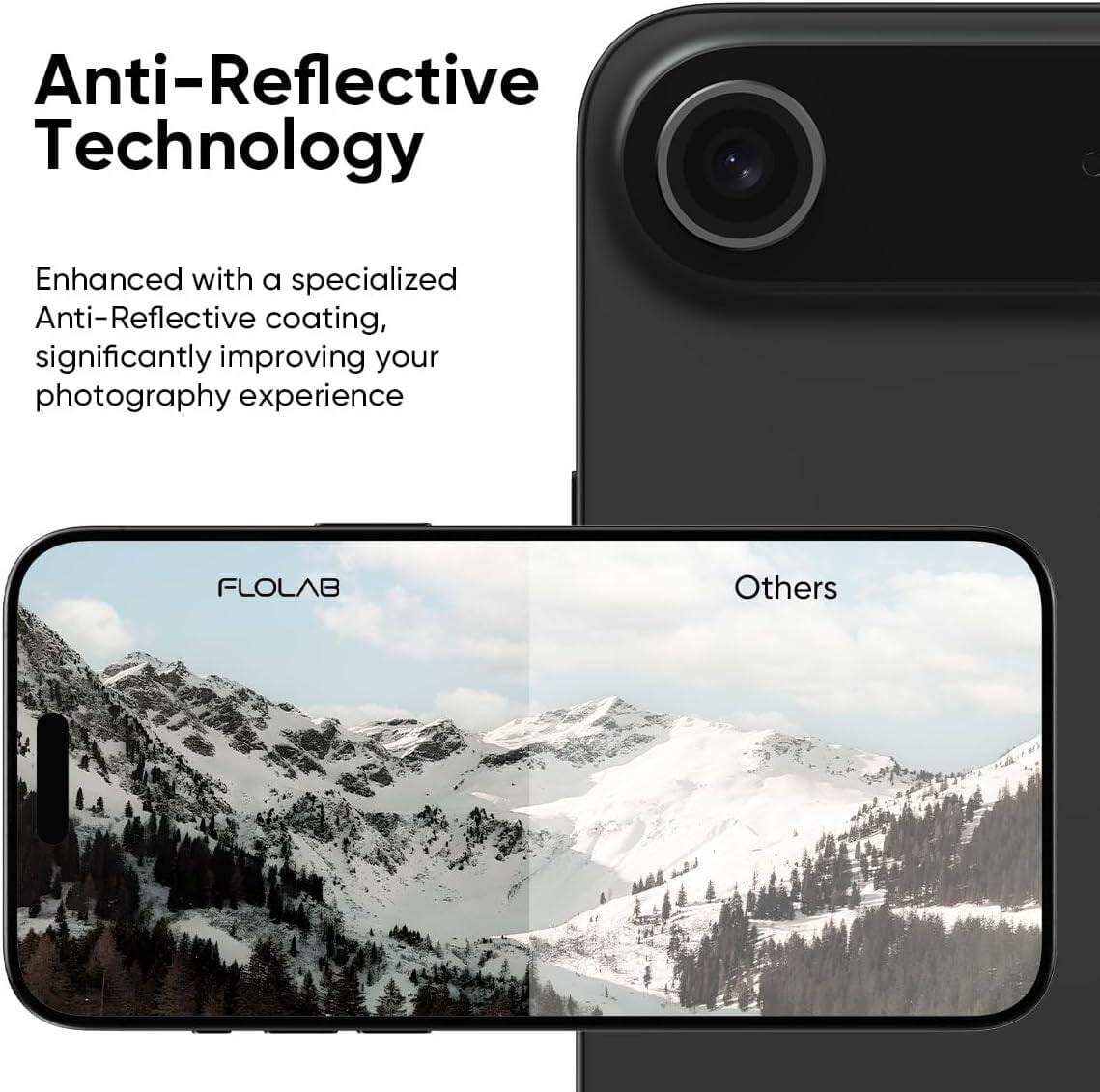 Picture of Camera Protector for iPhone 17 Air Black WSKEN Ring Camera Lens Protector for Mobile