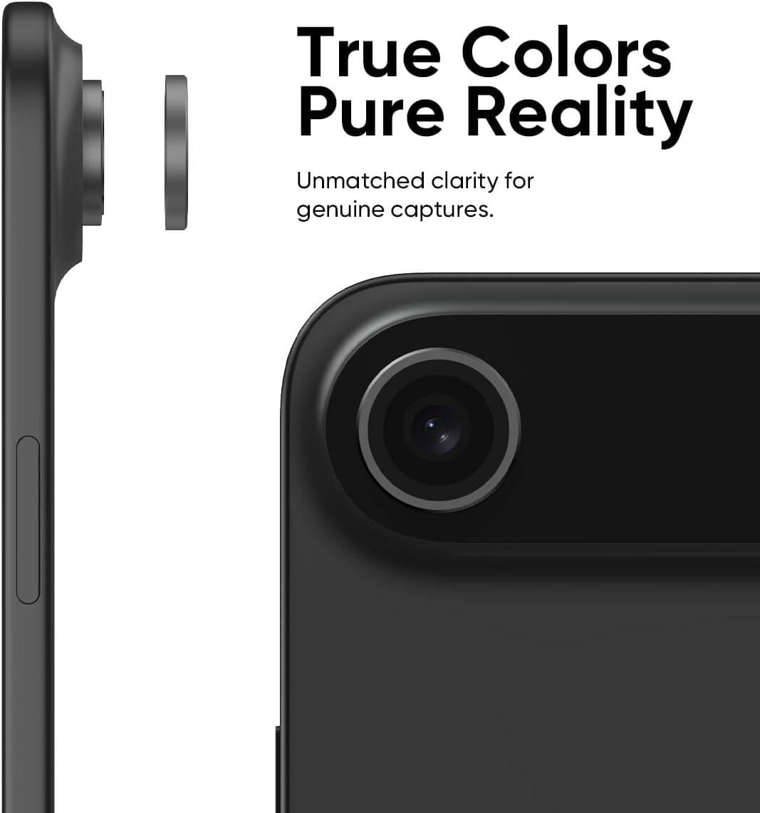 Picture of Camera Protector for iPhone 17 Air Black WSKEN Ring Camera Lens Protector for Mobile