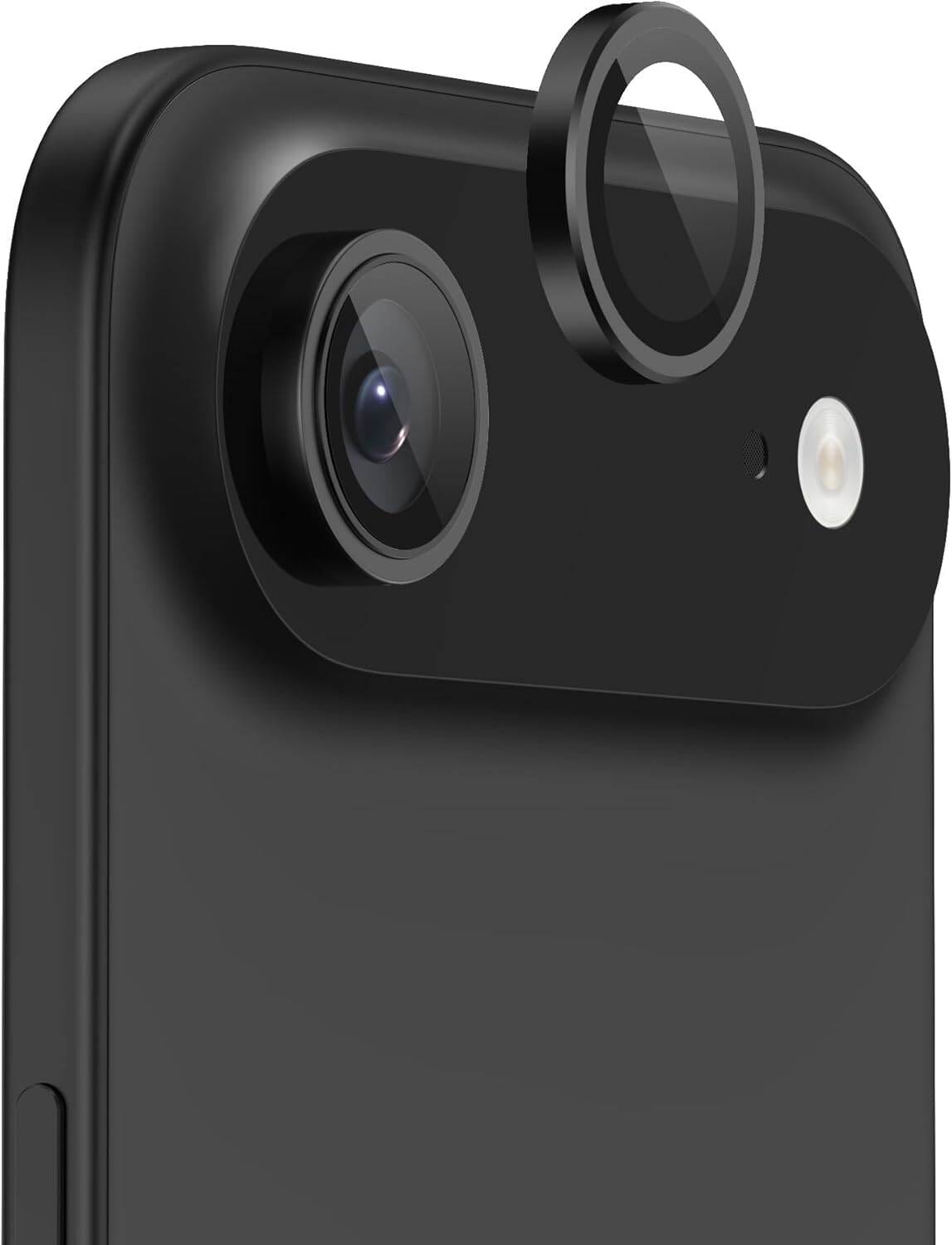 Picture of Camera Protector for iPhone 17 Air Black WSKEN Ring Camera Lens Protector for Mobile