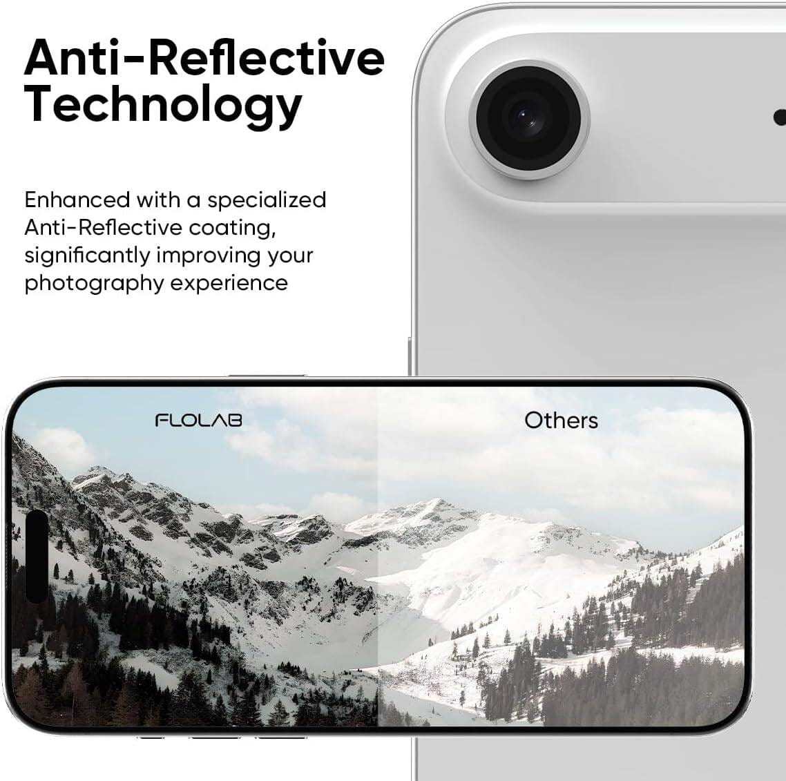 Picture of Camera Protector for iPhone 17 Air White WSKEN Ring Camera Lens Protector for Mobile