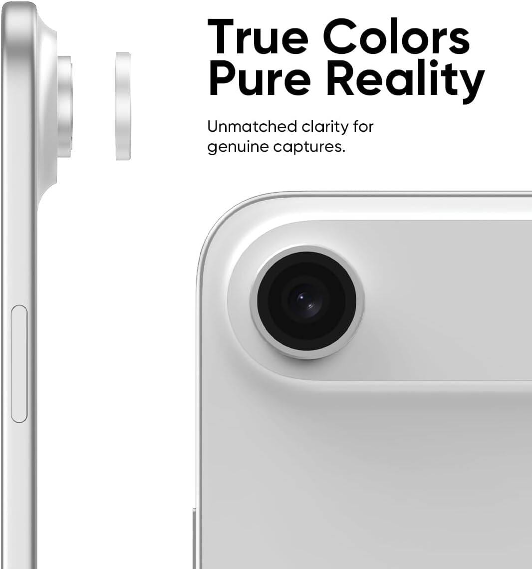 Picture of Camera Protector for iPhone 17 Air White WSKEN Ring Camera Lens Protector for Mobile