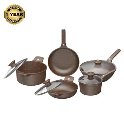 Picture of Walton Dynamic Die Cast Cookware 9 in 1 Combo (Induction) - 9 Pieces