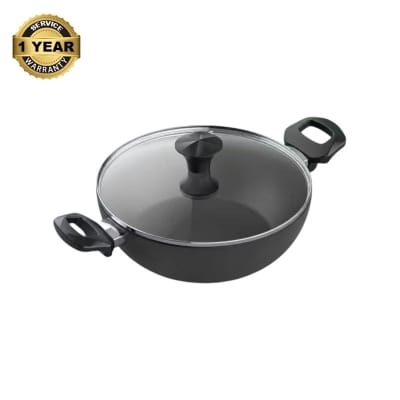 Picture of Walton Wok Pan 26cm with Glass Lid Classic Induction