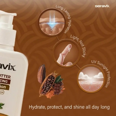 Picture of Seravix Cocoa Butter Moisture Body Lotion 240ml