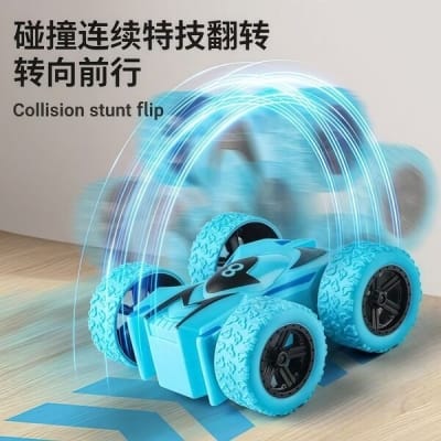 Picture of New Car Toy Anti Collision and Anti Fall Safety Anti Fall Model Boys, Girls, Children's Fun Toy Double Sided Inertial Car