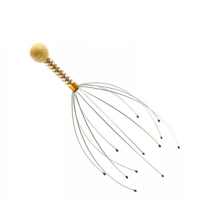 Picture of Head massager/Stainless Steel Head Massager/[1-Pcs] Stainless Steel Octopus Scalp Hair Stimulator Stress Relief Relax Head Massager - SILVER-Silver