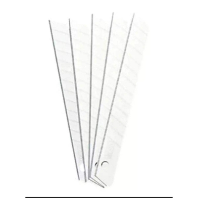 Picture of Anti cutter blade/SDI 1403 Anti-Cutter High-Carbon Steel Spare Blade, 9mm (Pack of 10)-Silver
