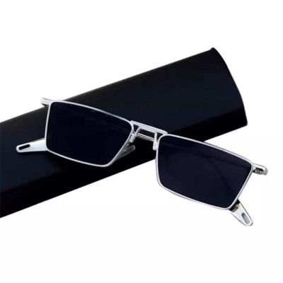 Picture of Sunglasses for men/New Stylish and Fashionable/Trendy Small Square Sunglasses for Men-Gold