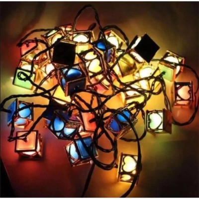 Picture of Box Fairy Lights, Led Heart Box for Wedding, Party, Birthday Decorative String Lights/Led Decoration dhool light-Multicolor