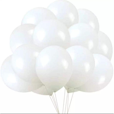 Picture of White balloon/white monty balloon-20pc/Monty balloon-20pc-White