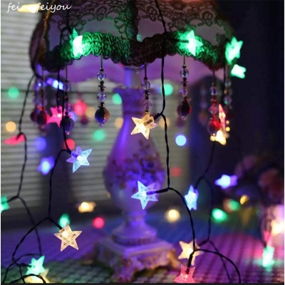 Picture of Star fairy light/little star fairy light/Star Shaped LED Light - Multi Color Decorative Light-Multicolor