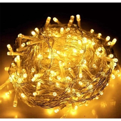 Picture of Decoration fairy Light 100 Led/Golden Fairy String Lights/warm fairy light /Eid/birthday/Wedding Festival Party 28fit + Feets LED Decoration Lights-Gold