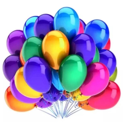 Picture of Multicolour Balloon -20pc/Maonty balloon-20pc multiple colours-Multicolor